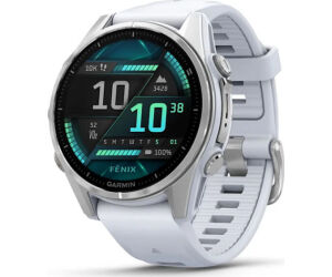 Smartwatch Garmin Fenix 8 Amoled 43mm Acero Blanco
