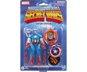 Figura hasbro marvel legends series secret wars capitán américa