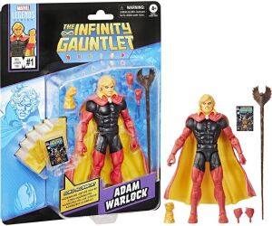 Figura hasbro marvel legends the infinity gauntlet mini comics adam warlock