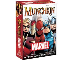 Juego de mesa munchkin marvel edition edad recomendada 10 años (ingles)