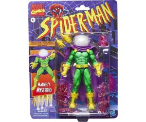 Figura hasbro marvel comics spider - man retro marvel's mysterio