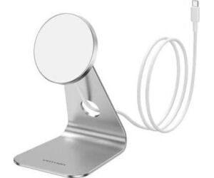 Base de carga Inalámbrica/ MagSafe Vention FGHIF/ 1m/ 15W/ Plateado