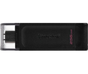 Kingston Technology 70 unidad flash USB 256 GB USB Tipo C 3.2 Gen 1 (3.1 Gen 1) Negro