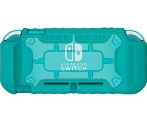 Carcasa hori nintendo switch hibrida turquesa tpu - duraflexi - resistente y flexible