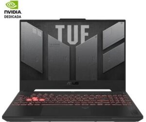 Portátil Gaming Asus TUF Gaming A15 TUF507NVR-LP047 Ryzen 7 7435HS/ 16GB/ 512GB SSD/ GeForce RTX 4060/ 15.6"/ Sin Sistema Operativo
