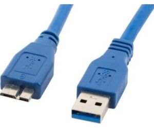 Cable Usb Lanberg 3.0 Macho/micro Usb Macho 0.5m Azul