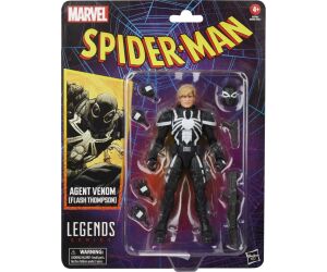 Figura hasbro marvel legends series spider - man agent venom (flash thompson)