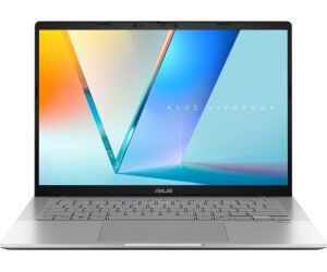 ASUS Vivobook S 14 S3407QA-KP015W - Ordenador Portátil 14" WQXGA (Qualcomm Snapdragon X (X1-26-100), 16GB RAM, 1TB SSD, Qualcomm Adreno GPU, Windows 11 Home) Plata Fría - Teclado QWERTY español