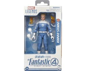Figura hasbro marvel legends series los 4 fantasticos: primeros pasos johnny storm