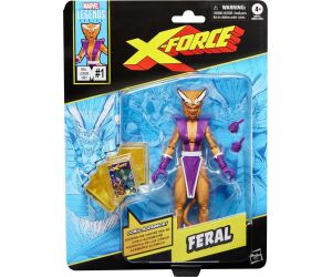 Figura hasbro marvel legends series x - force feral