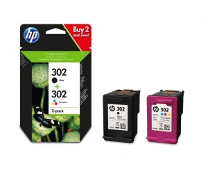 Tinta 302 Color + Negro (pack)