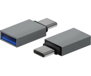 Aisens Mini Adaptador USB 3.2 Gen1 3A CM-AH Gris