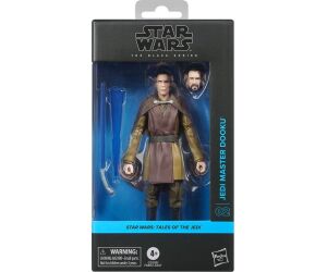 Figura hasbro star wars tales of jedi the black series jedi master dooku