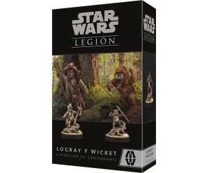 Juego de mesa star wars legion logray & wicket