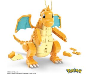 Figura mattel mega construx pokemon dragonite 387 pcs fig 19 cm