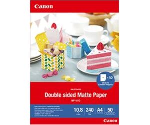 Papel canon mp - 101d foto mate a4 50 hojas