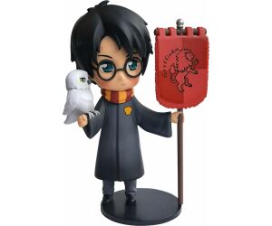 Figura plastoy harry potter harry potter con hedwig y estandarte gryffindor