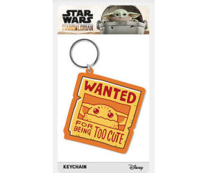 Llavero De Goma The Mandalorian Grougu Wanted Pyramid Redstring Rk39324c