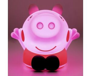 Lámpara de silicona 3d paladone peppa pig