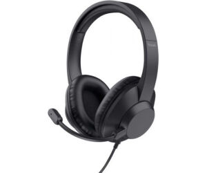 Auriculares Trust Ayda Max USB/ con Micrófono/ USB/ Negros