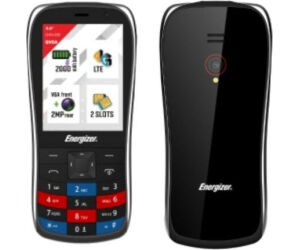 Teléfono Móvil Energizer E284S para Personas Mayores/ Negro