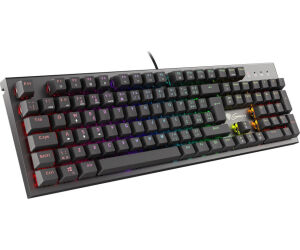 Teclado Gaming Genesis Thor 300 Pt Usb Retroiluminado Mecanico Negro
