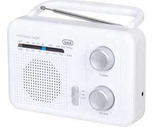 Radio Trevi Ra 7f64 Portable Am/fm Radio White