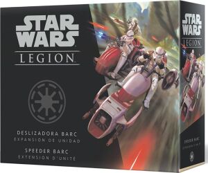 Juego de mesa star wars legión: deslizadora barc pegi 14
