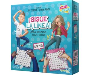 Juego de mesa ¡sigue la linea! pegi 10