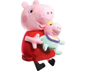 Peluche peppa pig con bebe