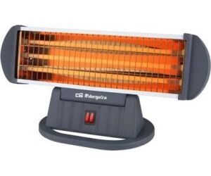 Estufa de Cuarzo Orbegozo BP 0204/ 3 niveles de potencia/ 1200W