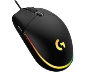 Ratón Gaming Logitech G102 Lightsync/ Hasta 8000 DPI/ Negro