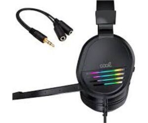 Auriculares Gaming Cool Nitro Adapt. Audio Black