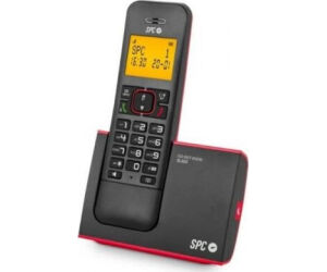 Teléfono Inalámbrico SPC Blade 7290RC1/ Rojo y Negro