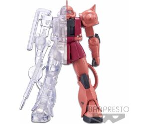Figura banpresto zaku char's custom mobile suit gundam internal structure ver.a