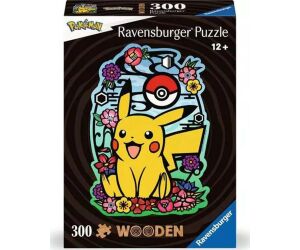 Puzzle de madera ravensburger pokemon pikachu 300 piezas