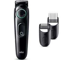 Afeitadora Braun BeardTrimmer Series 3 BT3411/ con Batería/ 2 Accesorios