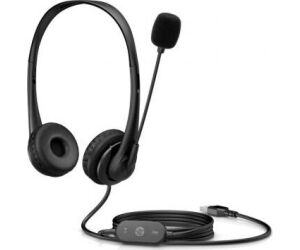 Auriculares HP G2 Stereo / con Micrófono/ USB/ Negros