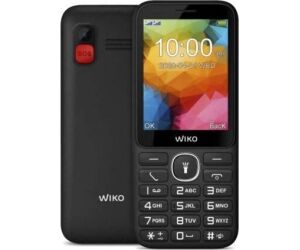 Telefono movil wiko f200 negro 2.8 pulgadas -  bt -  micro sd hasta 16gb -  dual sim -  1200mah