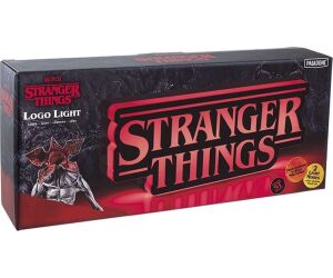 Lampara paladone stranger things shaped logo light