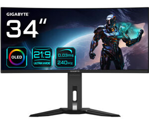 Monitor Gaming Gigabyte Mo34wqc2 34" 3440x1440 Va 2k