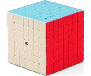 Cubo de rubik qiyi qixing s2 7x7 stickerless