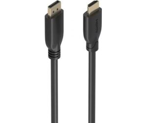 Cable Conversor Aisens A125-0922/ DisplayPort Macho - HDMI 4K Macho/ 10m/ Negro