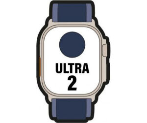 Apple Watch Ultra 2/ GPS/ Cellular/ 49mm/ Caja de Titanio/ Correa Loop Alpine Canela Grande