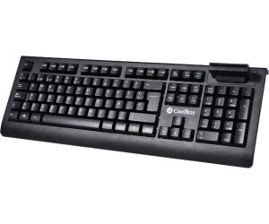 Coolbox Teclado con lector DNI smartcard V4