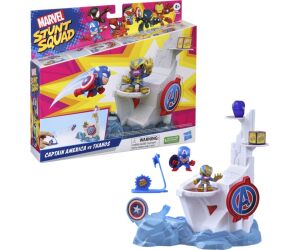 Set de juego hasbro marvel stunt squad tower smash