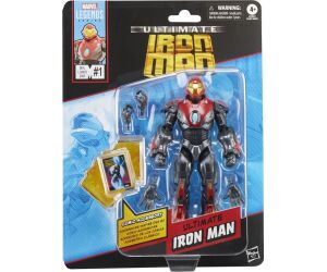 Figura hasbro marvel legends mini comics ultimate ironman