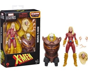 Figura hasbro marvel legends series build a figure marvels nemesis x - men marvels husk