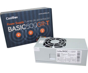 CoolBox Fuente Alim. TFX BASIC 500GR-T (CE,ROHS)