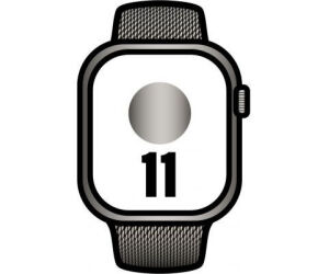 Apple Watch Series 11/ GPS/ Cellular/ 42mm/ Titanio Natural/ Correa Natural Milanese Loop